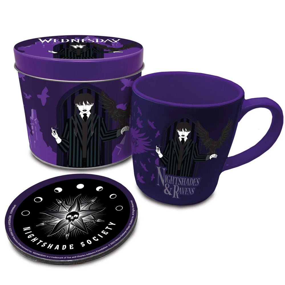 WEDNESDAY ウェンズデー - Nightshades & Ravens / ギフト缶入り / マグカップ - PGS